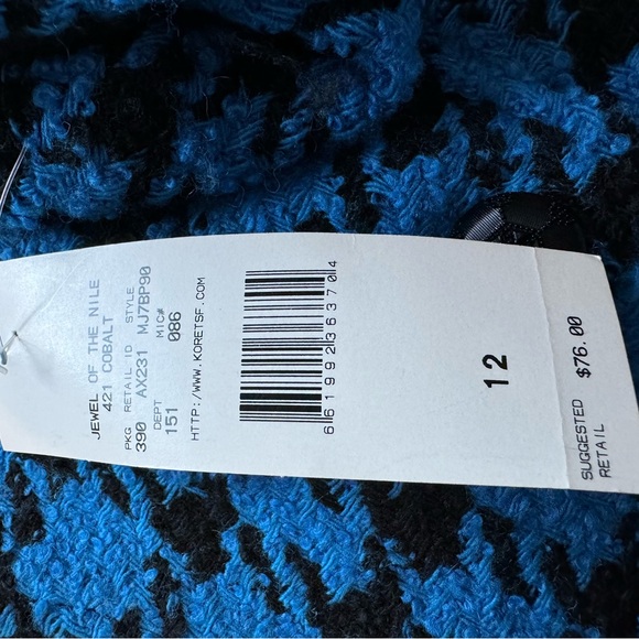 Napa Studio, Size 12, Shell: 40% Wool, 40% Acrylic, 15% Polyester, 5% Nylon, New - Picture 5 of 6